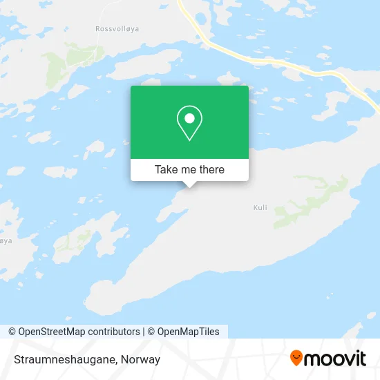 Straumneshaugane map