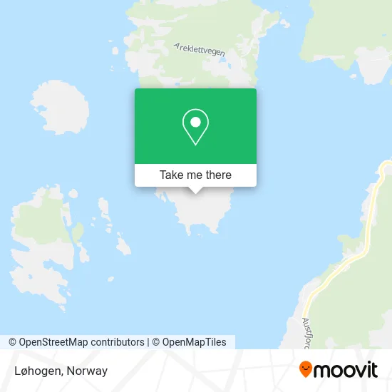 Løhogen map