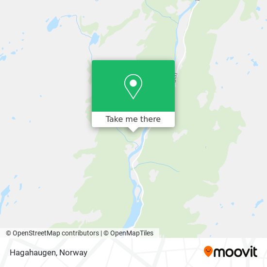 Hagahaugen map