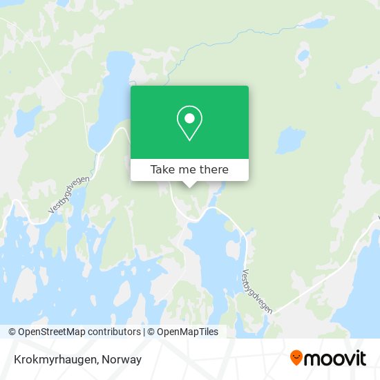 Krokmyrhaugen map