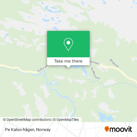 Pe Kalso-hågen map