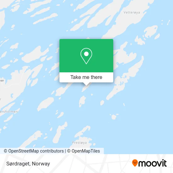 Sørdraget map
