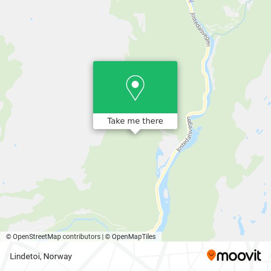 Lindetoi map