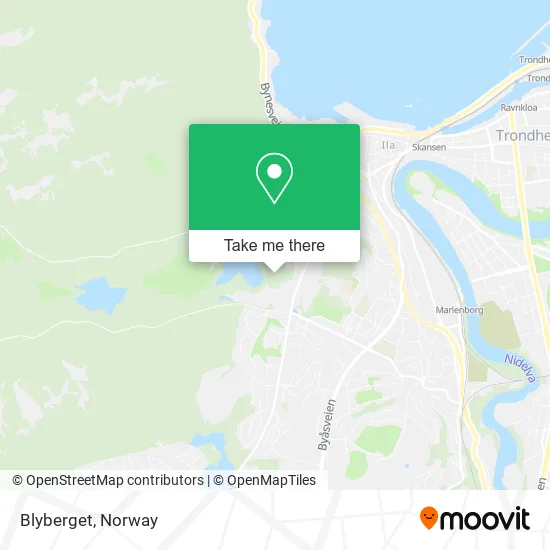Blyberget map