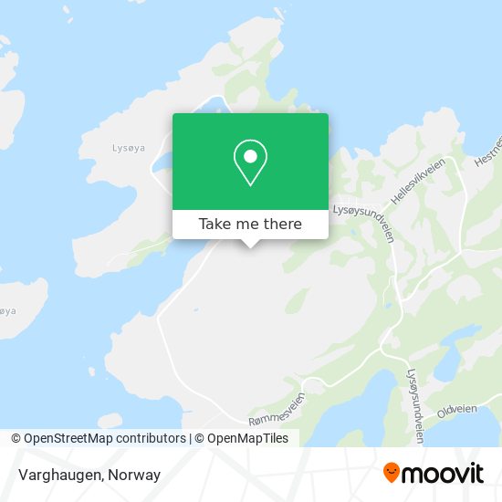 Varghaugen map