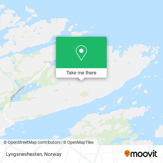 Lyngsneshesten map