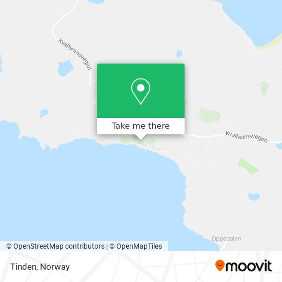 Tinden map