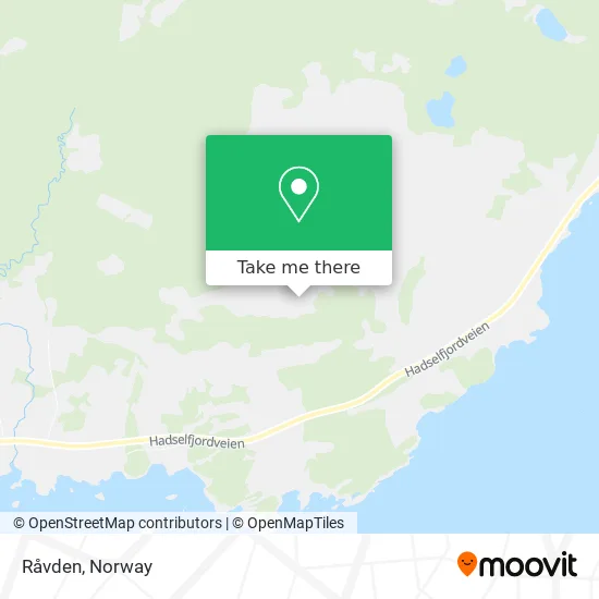 Råvden map