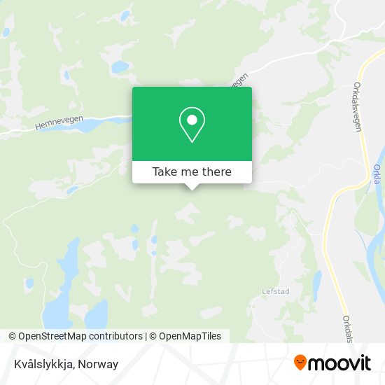 Kvålslykkja map