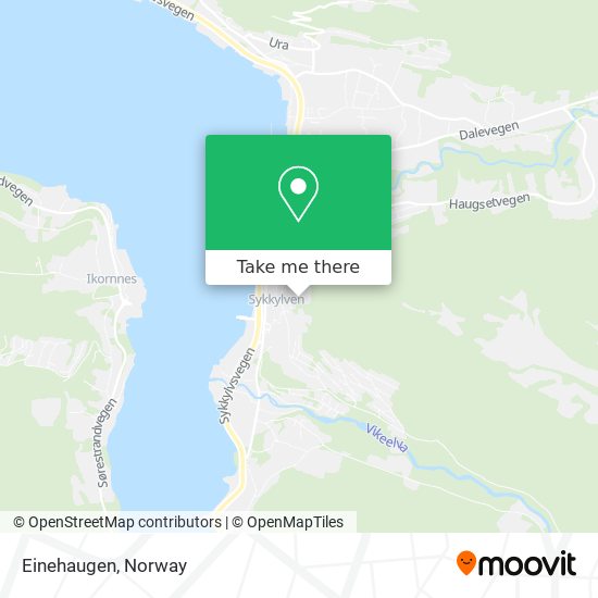 Einehaugen map