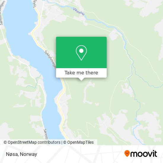 Nøsa map