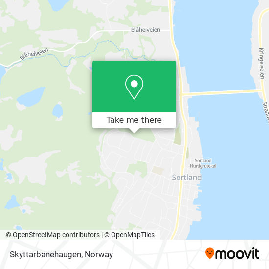 Skyttarbanehaugen map