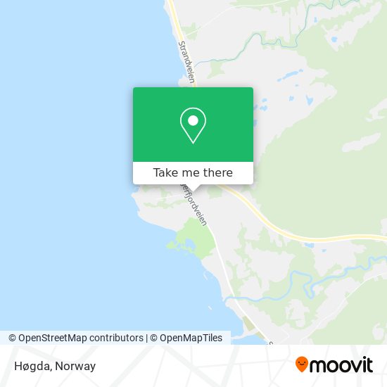 Høgda map