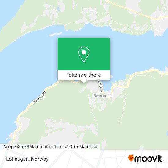 Løhaugen map