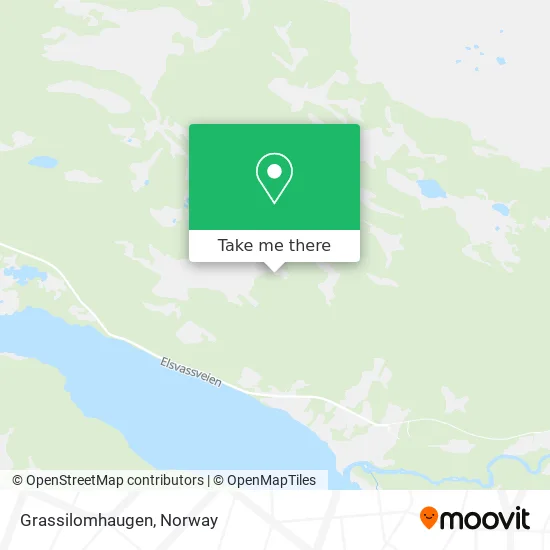 Grassilomhaugen map