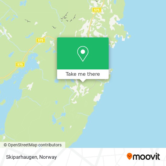 Skiparhaugen map