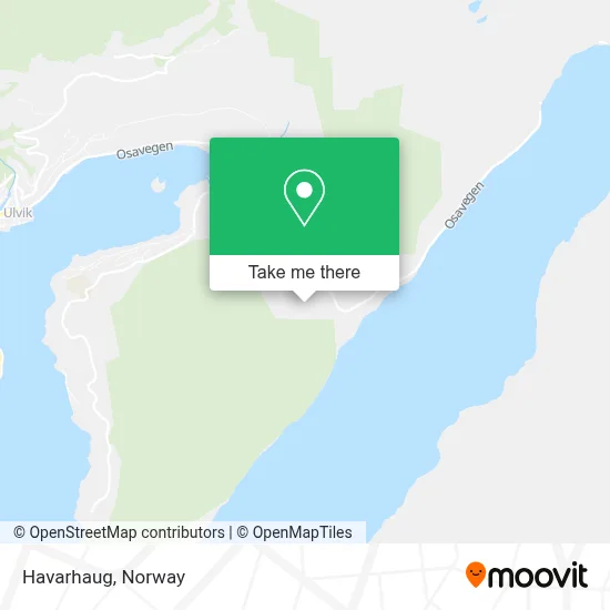 Havarhaug map