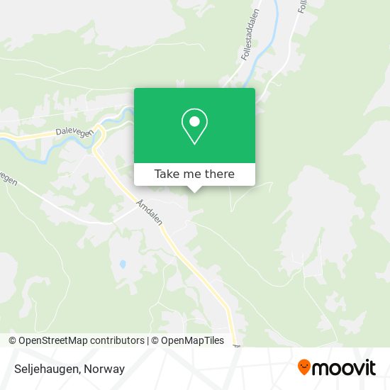 Seljehaugen map