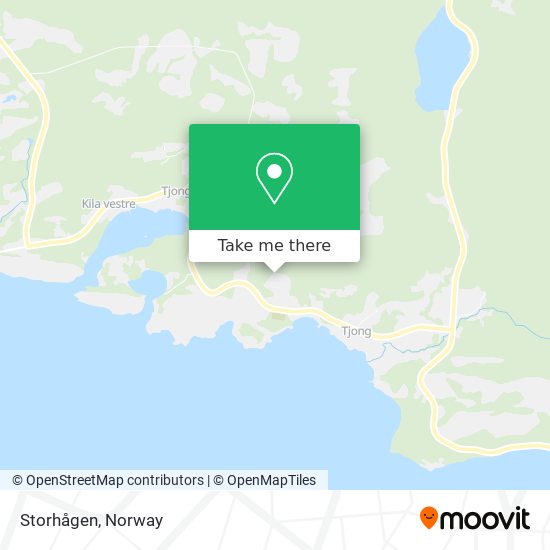 Storhågen map