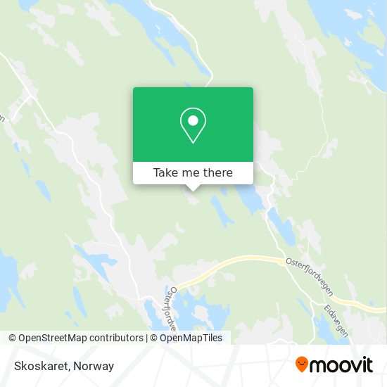 Skoskaret map