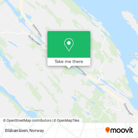 Blåbæråsen map