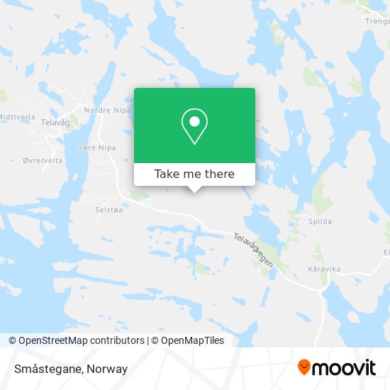 Småstegane map