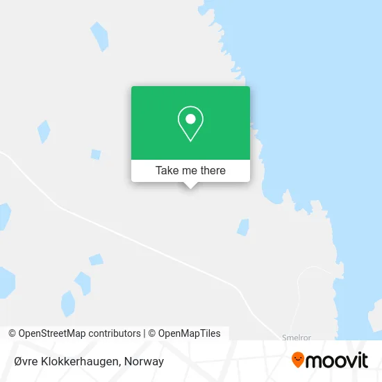 Øvre Klokkerhaugen map