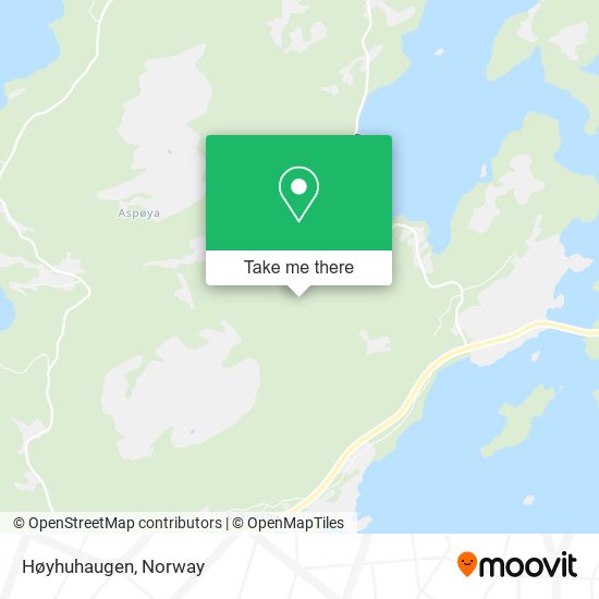 Høyhuhaugen map