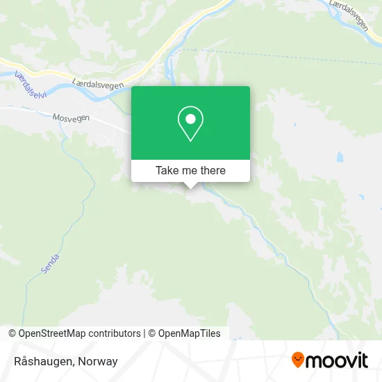 Råshaugen map