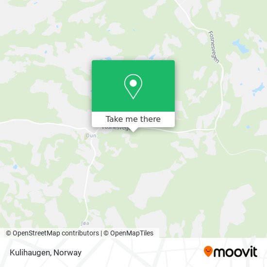 Kulihaugen map