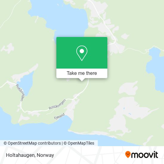 Holtahaugen map