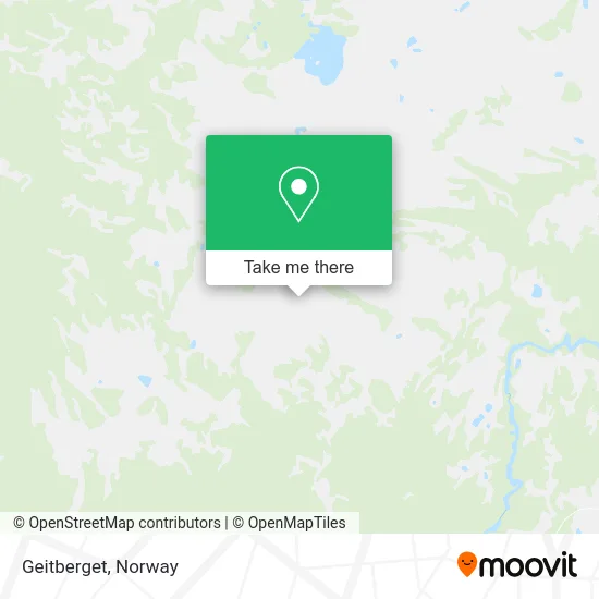 Geitberget map