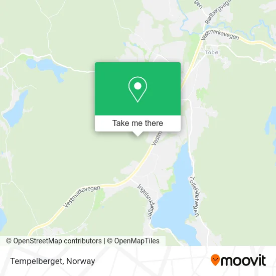 Tempelberget map