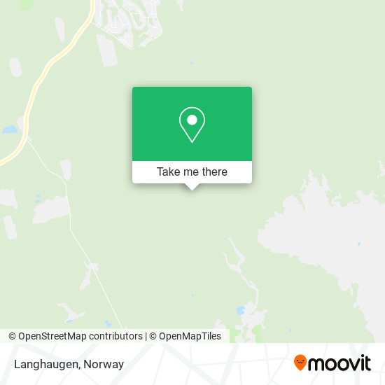 Langhaugen map