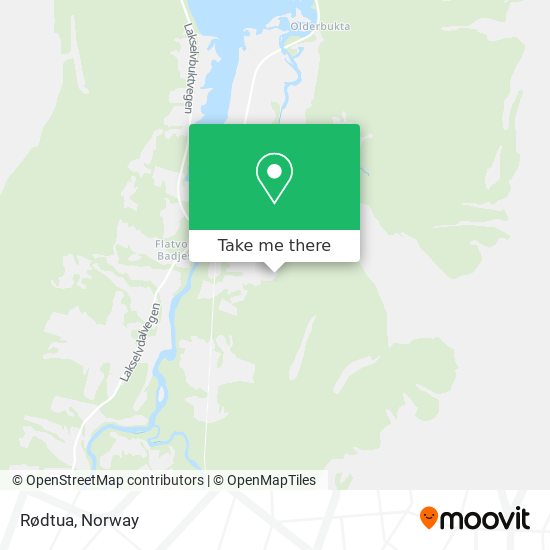 Rødtua map