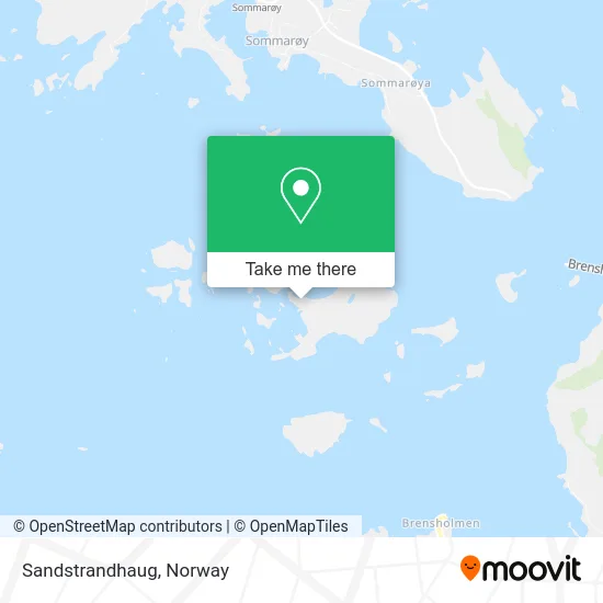 Sandstrandhaug map