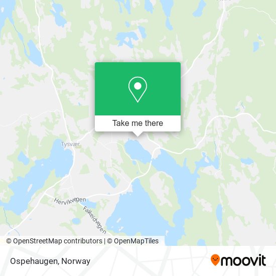 Ospehaugen map