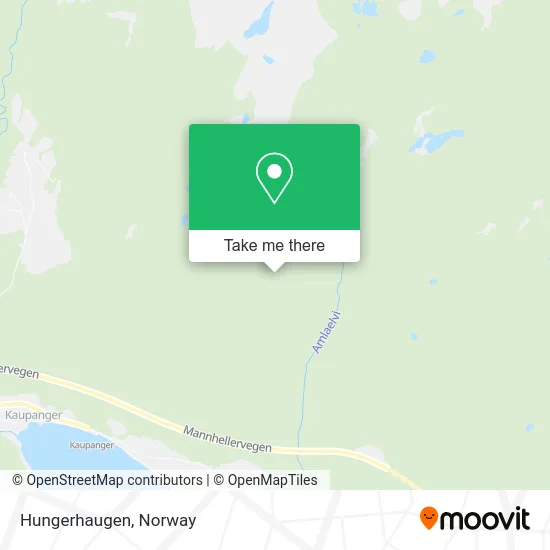 Hungerhaugen map