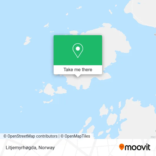 Litjemyrhøgda map