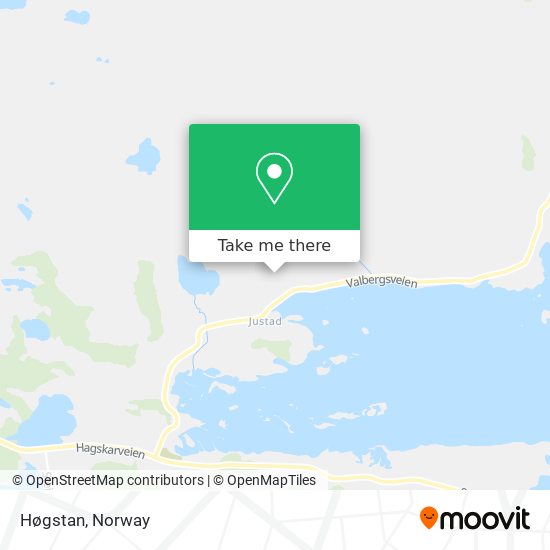 Høgstan map