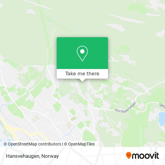 Hansvehaugen map