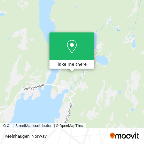 Mølnhaugen map