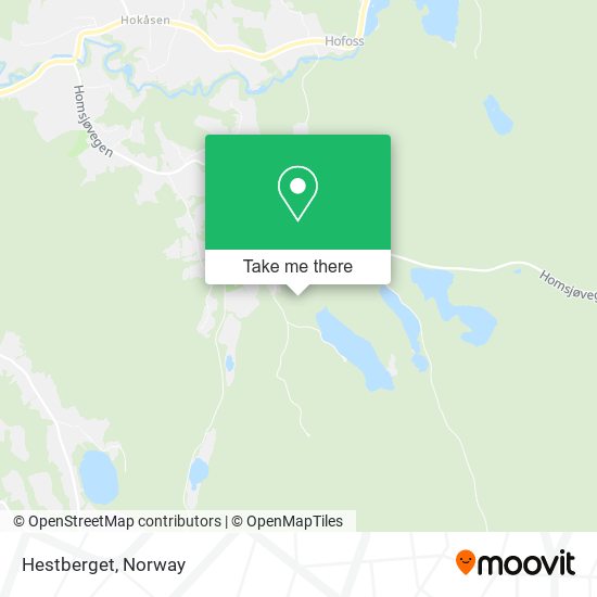 Hestberget map