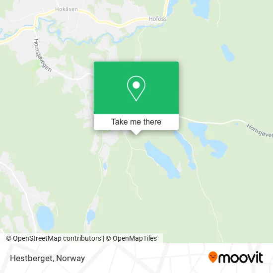 Hestberget map