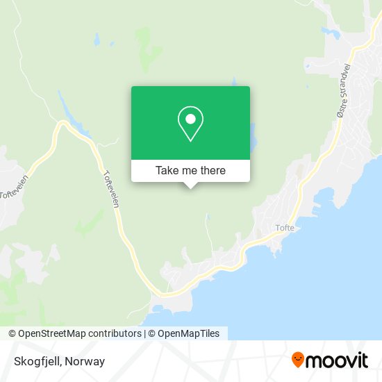 Skogfjell map