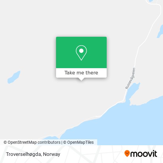 Troverselhøgda map