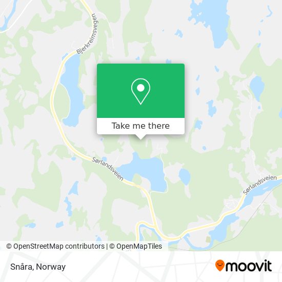 Snåra map