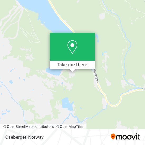 Oseberget map