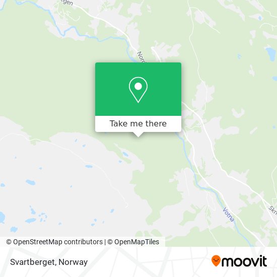 Svartberget map