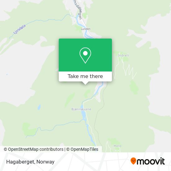 Hagaberget map